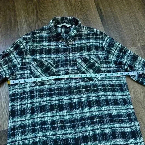 Barbour Mens Plaid Flannel Thora Shirt Sz M* Pockets 100% Cotton Gorpcore Button - Picture 6 of 10